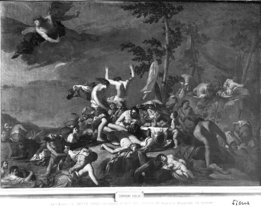 Diluvio di Deucalione - Siena, Pinacoteca Nazionale